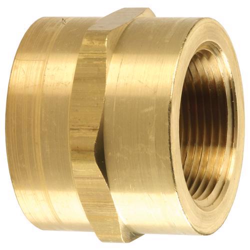 Brass Female NPT Hex Coupling